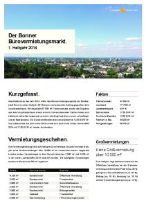 Bueromarktbericht Bonn 1 2014