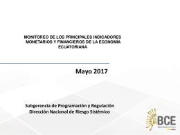 Diapositiva 1 - Banco Central del Ecuador - BCE
