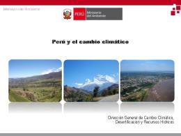 Diapositiva 1 - COP20 - Minam