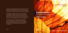 Szymanowski Symphonies Nos 1 & 2