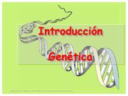 Tema 1: Introducción a la Genética